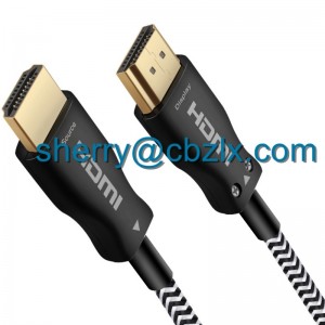 HDMI-kaapeli 2.0 Optinen kuitu HDMI 4 K 60Hz HDMI-kaapeli 4 K 3d HDR-TV: n LCD-kannettavaan PS3-projektoriin Laske 15 m 30 m 50 m 100 m