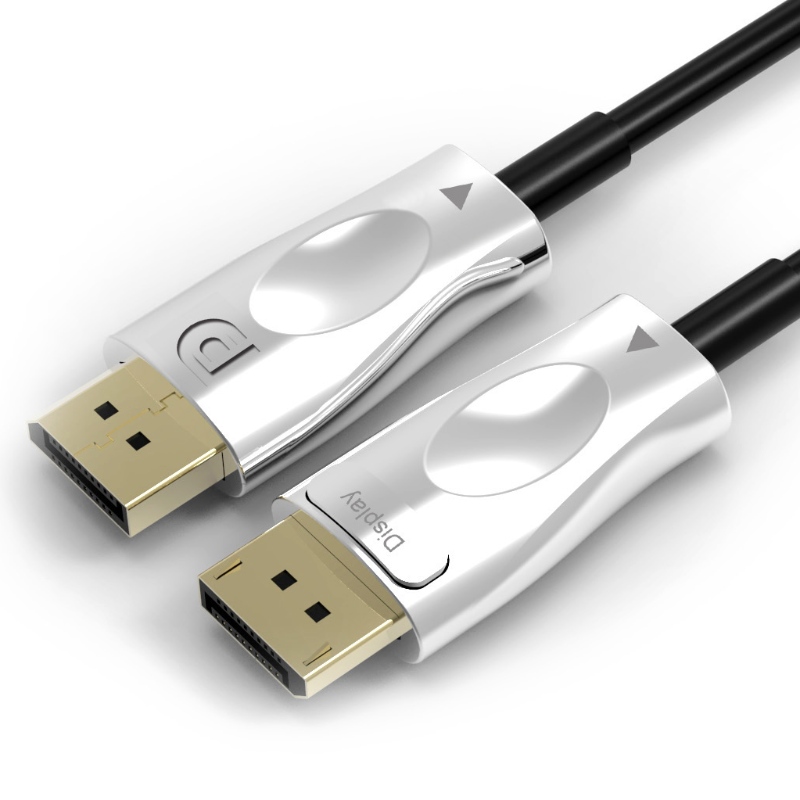 Halpa mies miehelle DisplayPort 1.4 AOC fiber optinen kaapeli tuki 8k@60Hz 3D.4Gbps 30m pituus